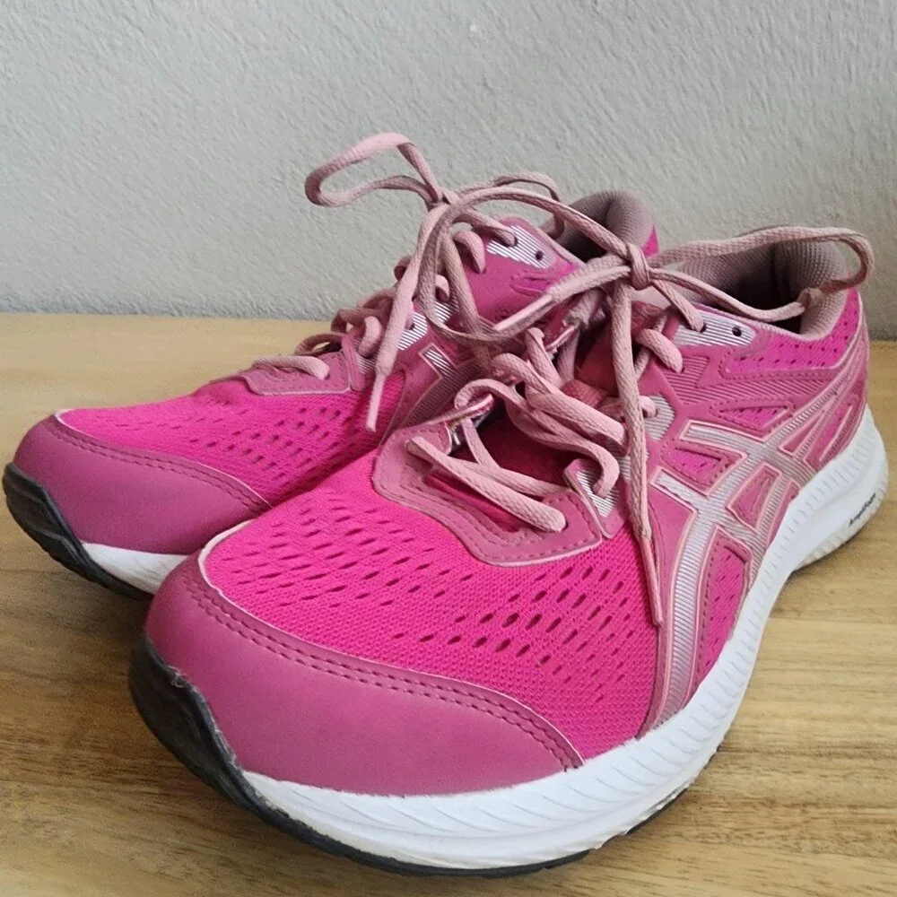 Asics GEL-Contend 8 Shoes Womens Size 9.5 Running AmpliFoam Athletic Sneakers